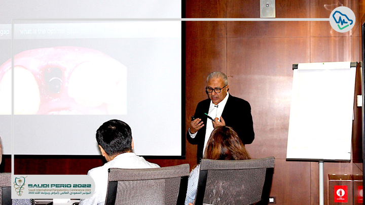 saudiperio's tweet photo. 🚩#HAPPENING_NOW : Prof. Abdelsalam El Askary’s workshop 

Vestibular Socket Therapy: A Novel &amp; Innovative Treatment Protocol For Rehabilitating Compromised Fresh Extraction Sockets In The Aesthetic Zone.

#SaudiPerio2022 https://t.co/m4oWvP38fv