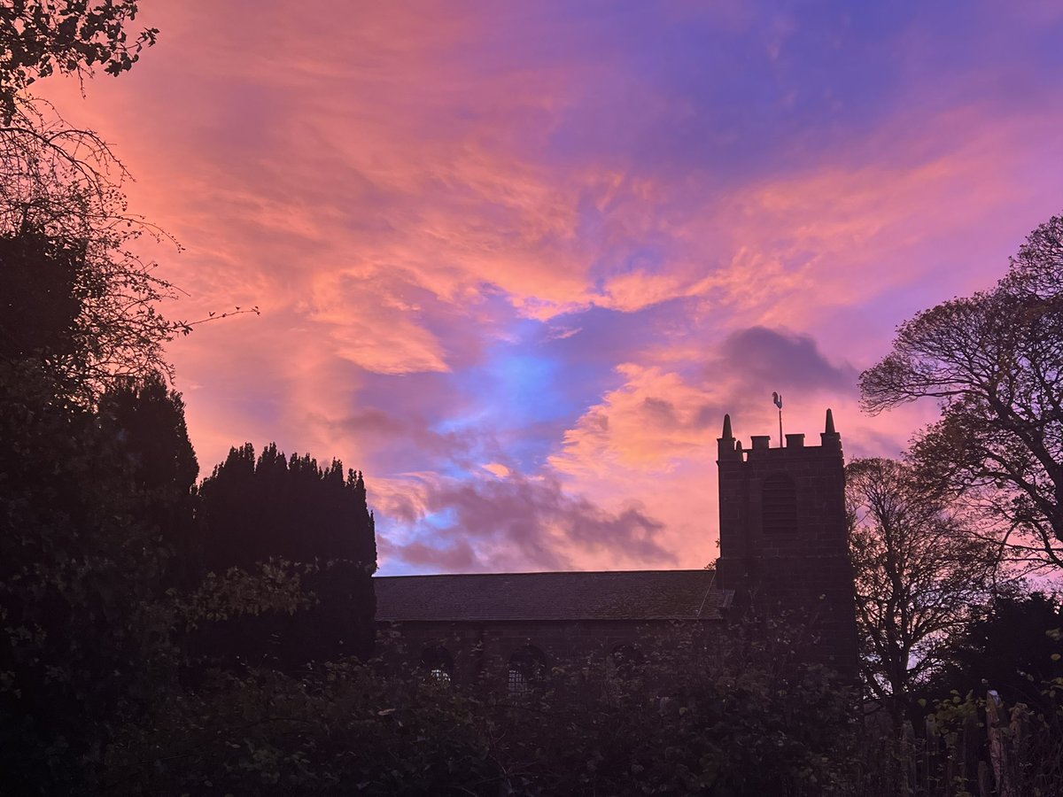 7am skies in Kirkby #northyorkshire