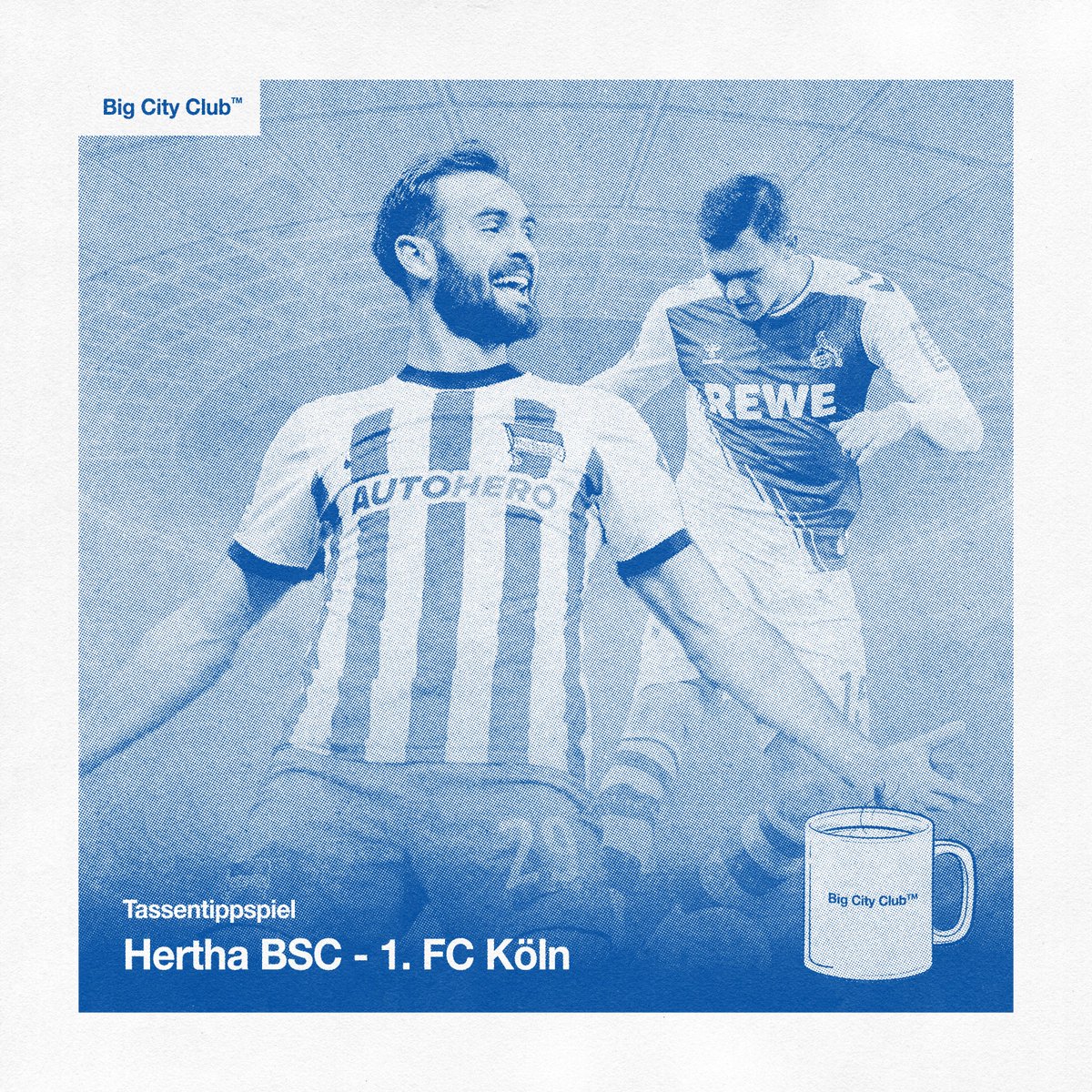 V_WESTEND's tweet image. Die letzte Big City Club™ Tasse des Jahres! Zitiert dieses Tweet mit dem richtigen Ergebnis und dann Daumen drücken. #BSCKOE #HaHoHe