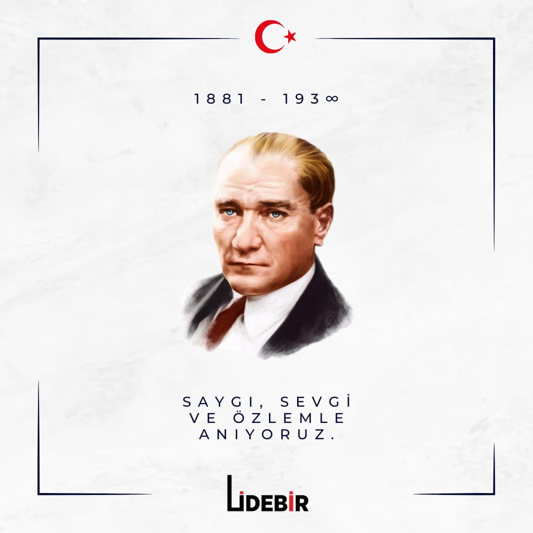 Ebediyete intikalinin 84. yıl dönümünde Cumhuriyetimizin kurucusu Gazi Mustafa Kemal'i bir kez daha saygı ve rahmetle anıyoruz.

#10Kasım #Sonsuzadek