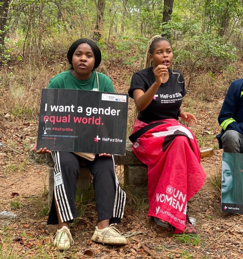 therealivine's tweet photo. Our voices will not be silenced, until a time when women and girls can enjoy violence free and empowering spaces! 

#violencefreespaces #heforshe
@heforshezim @UKinZimbabwe @UNZimbabwe @euinzim @iagzim @barbie_quinn_zw @PadareMen @GlobalFundWomen https://t.co/ZwdCDX7cjt