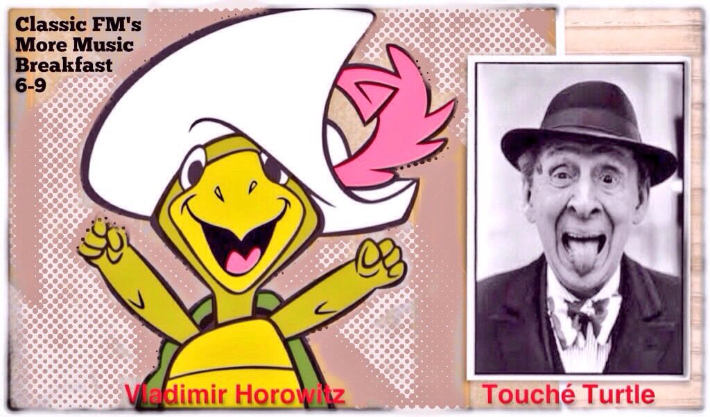 TimLihoreau's tweet photo. Good morning from @ClassicFM More Music Breakfast
And an oldie #ClassicalLookalike https://t.co/OXW6Nwj0nn