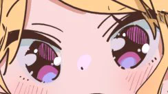 目のハイライト横にいれるか上にいれるか永久に悩んでる。結局どっちの方がかわいいんだ… 