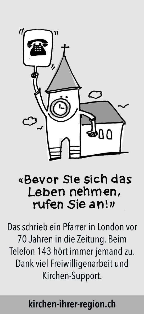 Die Geschichte von #143: 143.ch/Organisation/P… #kirche #kirchenihrerregion #emmental #emmentalvalley #kirchenaustritt #church #kirchencartoon #churchcartoons #kirchenimemmental #refbejuso #mittendrin_life