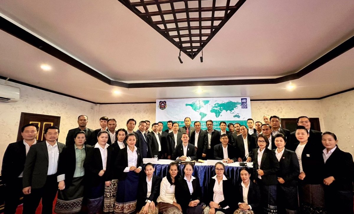 UNDPLaoPDR's tweet photo. Striving for Court Excellence in #Laos⚖️
Supreme Court develop new plan to improve court user experience, incl feedback system, service skills training for staff & better access to info in courts
@UNDPLaoPDR & @StateINL 🤝 to intro Intl Standards on #CourtExcellence to #LaoPDR https://t.co/W9pDGYyma1