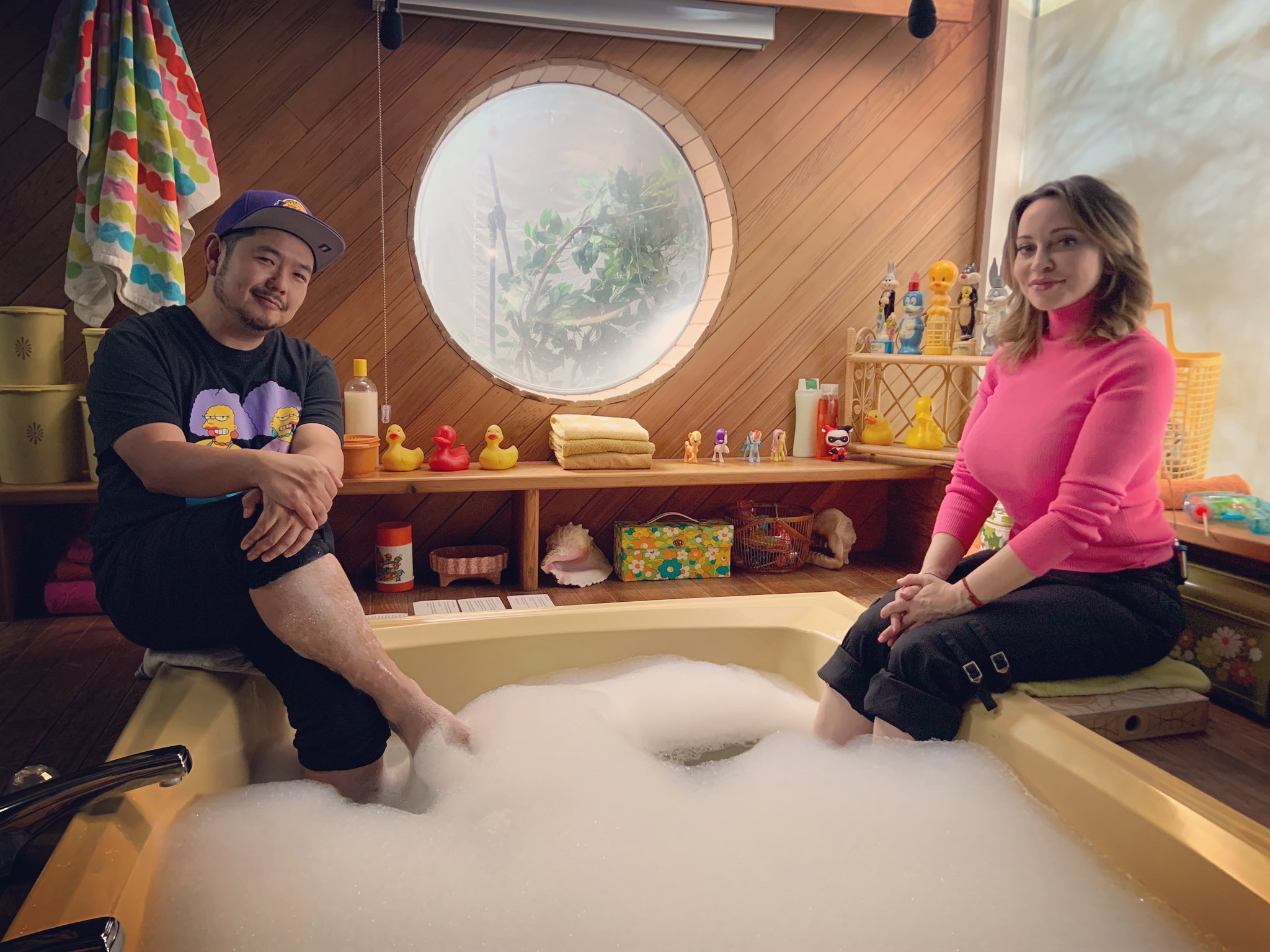 Eric Bauza on Twitter "Cartoon Tubthumping w/ Tara Strong!! “Stay