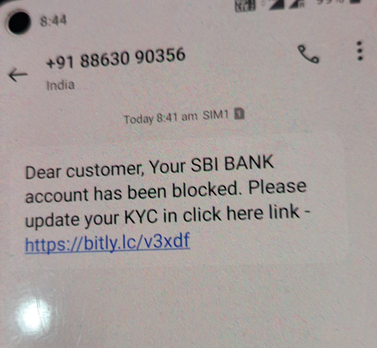 wbutian's tweet photo. @TheOfficialSBI kindly look into it, hope this is fake and not sent by your organization, kindly take appropriate steps to safeguard everyone, https://t.co/zpar3R3BH4