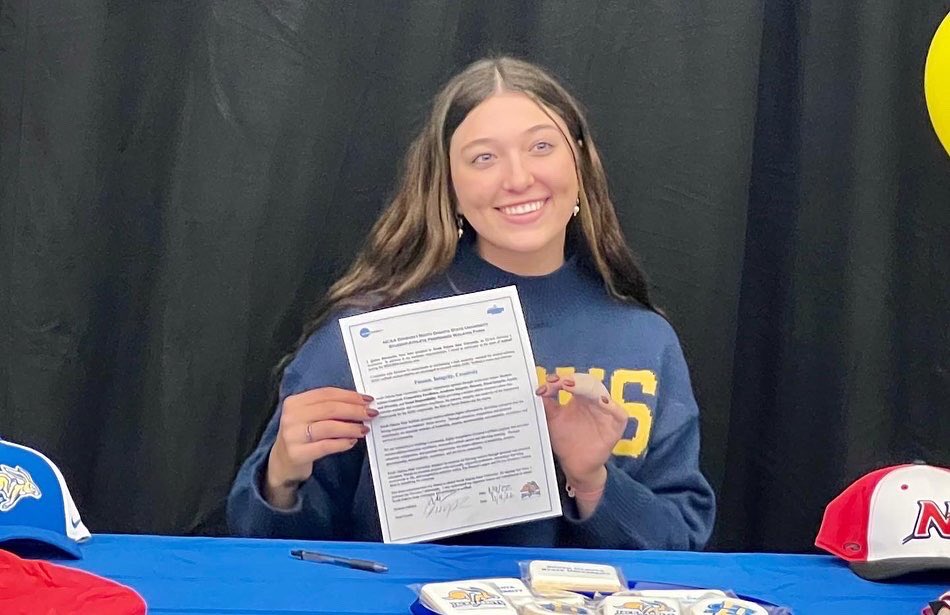 NeenahSoftball's tweet photo. Tonight, Quinn Marnocha became the first player in Neenah Softball to sign her commitment play D1 Softball. She will continue her education at South Dakota State University!
Congratulations to you Quinn! We’re so excited for you and your next big journey!! Go Jackrabbits! 💙💛 https://t.co/6cmVi2Dc9Q