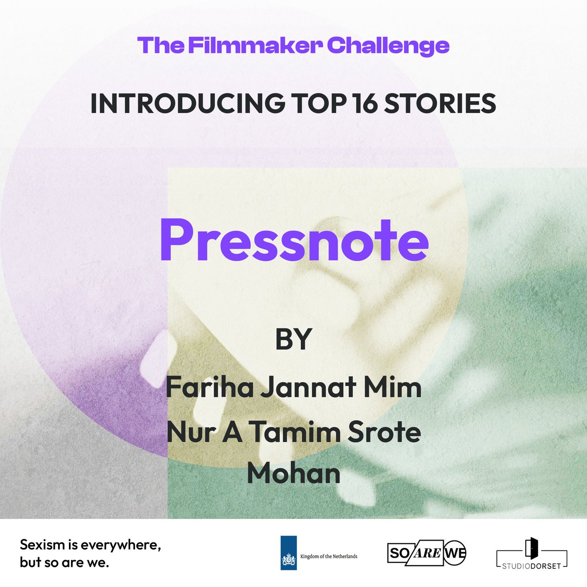 saw_initiative's tweet image. We present the Top 16 stories that made it to the final round of the Filmmaker Challenge by the So Are We Initiative!

#soarewe #filmmakerchallenge #shortfilms