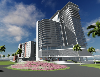 260architects's tweet photo. With Filipino family values &amp; the healing power of family in mind, the expansion of the Unihealth-Southwoods Medical Plaza includes condo units for long-term patients &amp; units for assisted living. #architecture
 #architecturaldesign
 #philippines
 #healthcare
 #archilovers https://t.co/jJLzTHV8tU