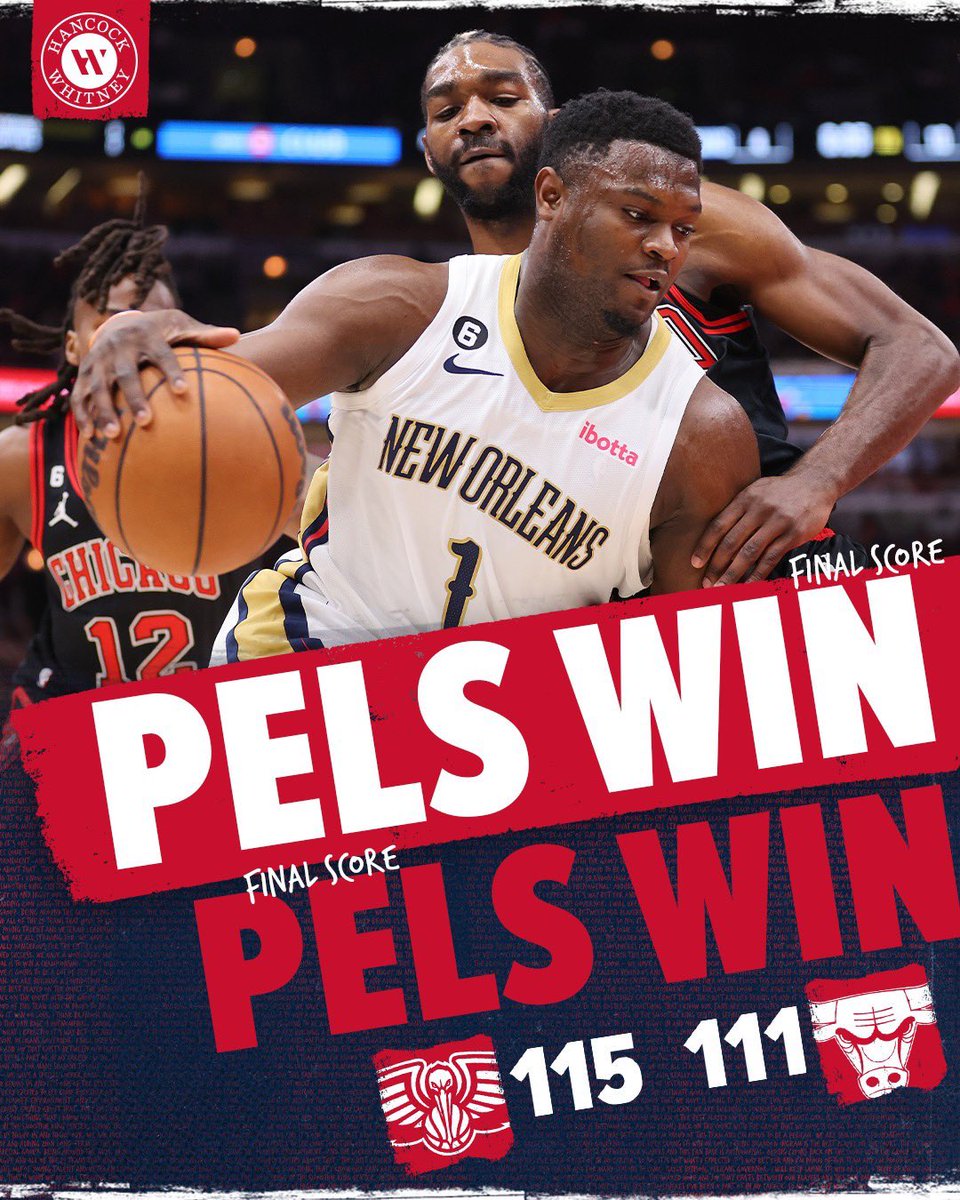 iamMenace's tweet photo. GO PELS!! Tough Win! #Pelicans https://t.co/EuqKGOhnHJ
