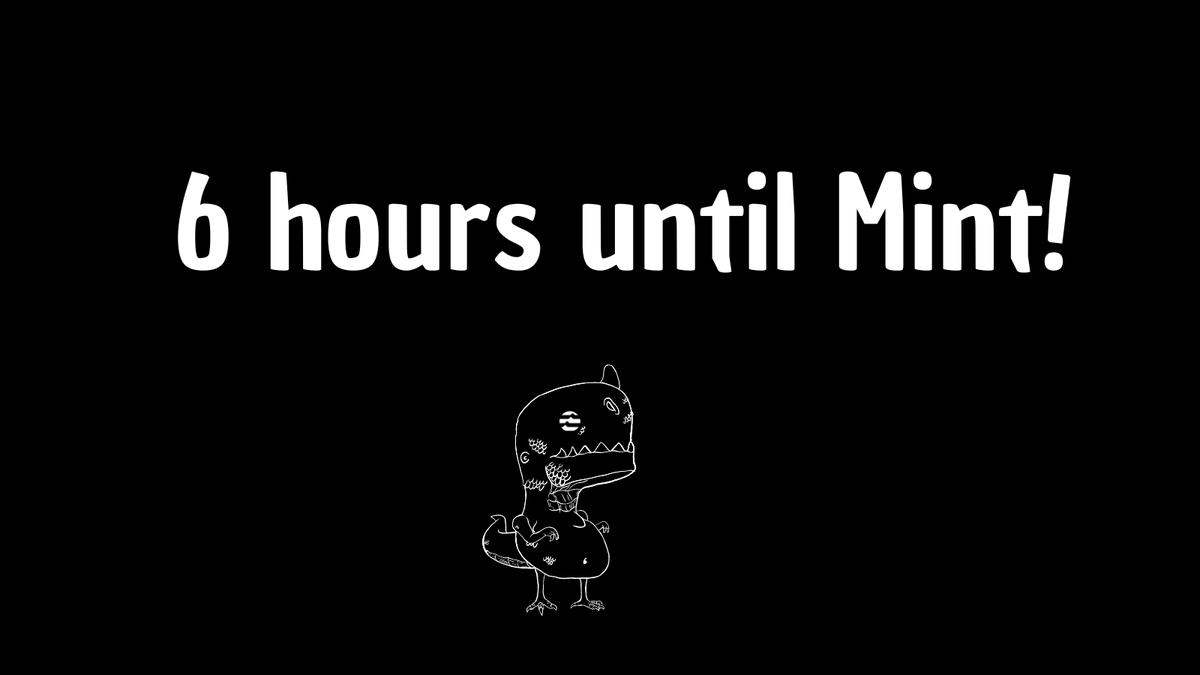 Dinofattiesnft's tweet photo. 📢Mint starts at 10:00 AM UTC / 5:00 AM EST 

🦕Price: 3.75 APT

✨BE READY!! ✨
#MintingSoon  #mint #AptosNFTs  #AptosEcosystem https://t.co/GXuvQkBIl2