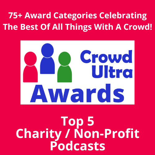 CrowdUltraNews's tweet photo. We've narrowed down the @CrowdUltra Awards top five charity / non-profit podcasts.

The Top 5 Are:
- Grant Writing Simplified
- Nonprofits Are Messy
- Nonprofit Lowdown
- The Successful Nonprofits Podcast
- Your Path to Nonprofit Leadership

Read More: https://t.co/q9BPplI2Ab https://t.co/2TOybWDEk1