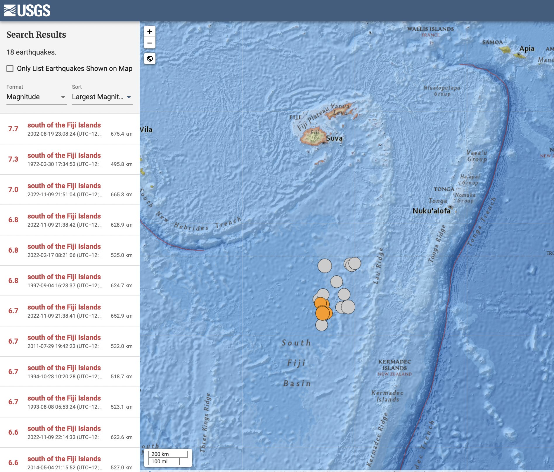 Fiji Earthquakes & Weather on Twitter: 