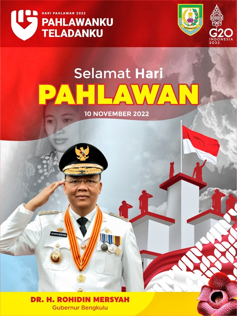 mediacenterBKL's tweet photo. Selamat Hari Pahlawan 2022 https://t.co/DFNPKA5dOH