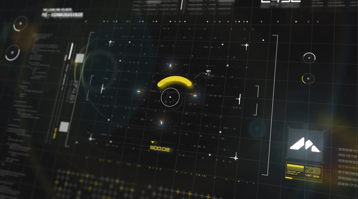 ImmelmanDeWaal's tweet photo. Here's my UI animation for the week.
This time it's a HUD display.  It was going to be all white but I couldn't resist a touch of colour.

Watch: https://t.co/7dpJYGdPKM

#UIanimation #HUDdisplay #interface #interfacedesign #interfaceanimation #FUI #MotionDesign #AfterEffects https://t.co/AuOGxBZyd4