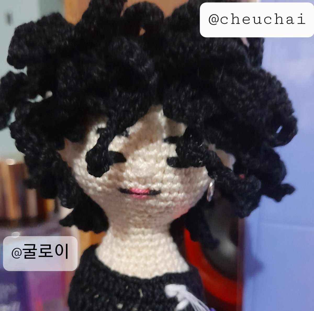 cheuchai's tweet photo. I tried, but I think it came out really cute. 🤩💜 @BTS_twt #SUGA #MinYoongi https://t.co/jujyowtwlu