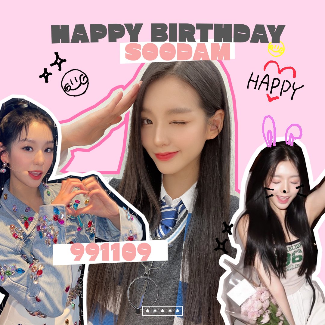 Soodamfiles's tweet photo. Yesterday, our precious!
Happy birthday #SOODAM 
#SECRET__NUMBER 
@5ecretNumber   
#시크릿넘버 https://t.co/pP4JmeNG9D