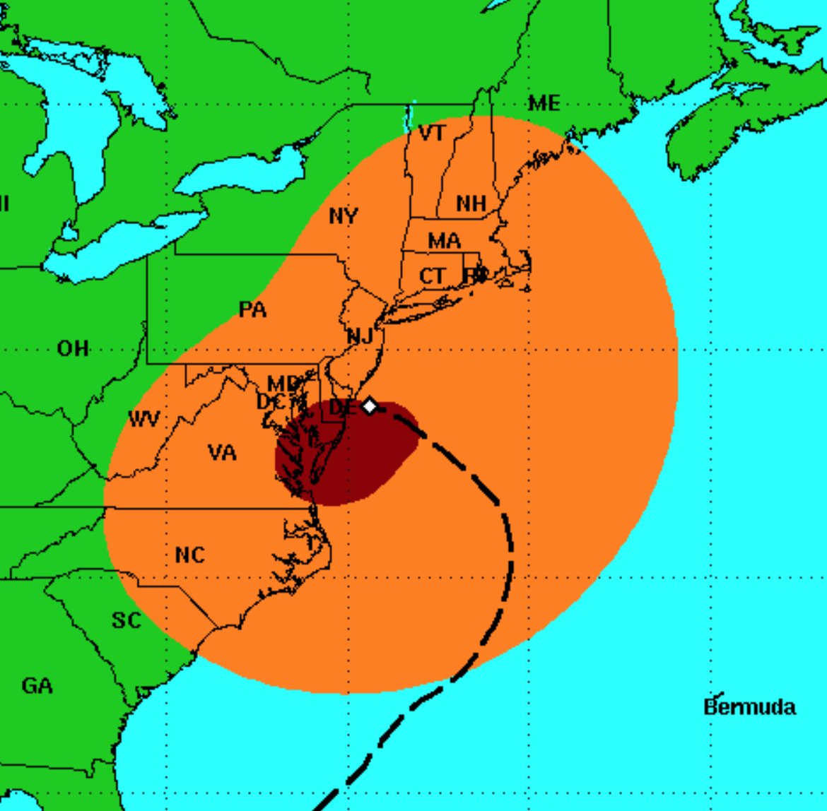 Joe Bastardi on Twitter: "Sandy for instance was a major hurricane on