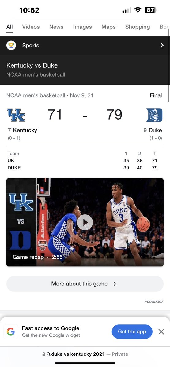 Codyhazelton3's tweet photo. @KentuckyNet @UpdateDuke Little bro trying to talk like big bro https://t.co/e9EJPaURpa