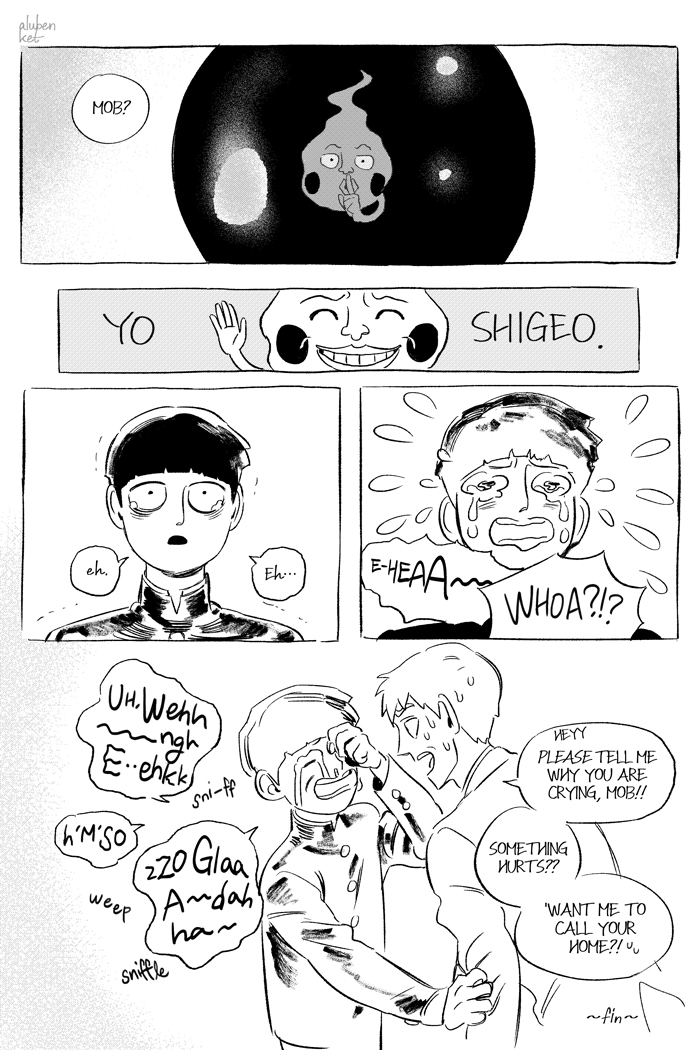 crash on your couch; no permission required
(my fix-it comic from 2017 when the manga chapter came out) #mp100 