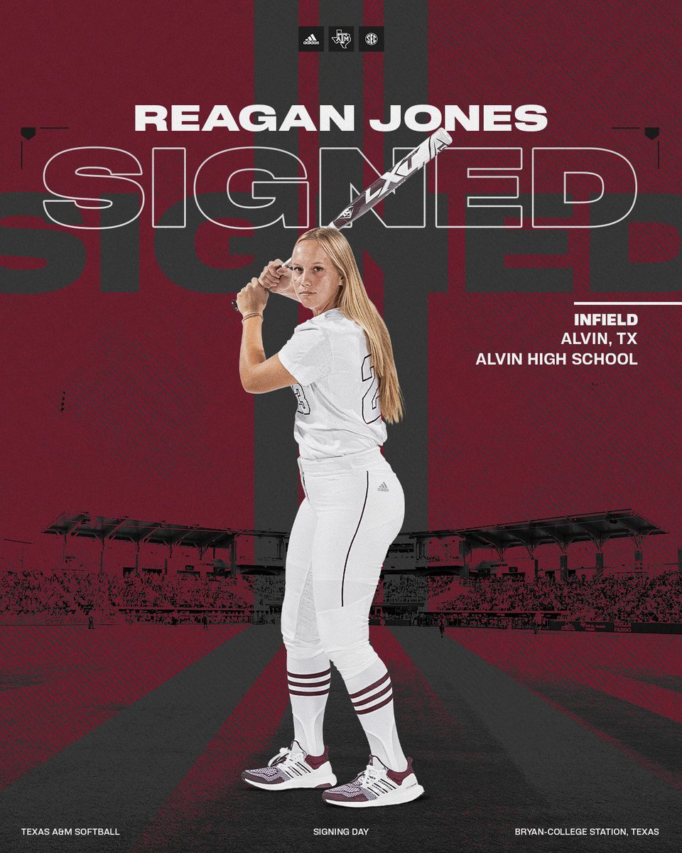 Welcome to Aggieland, <a href="/Reaganjones0423/">Reagan Jones</a>!

🥎 INF
🥎 Alvin, Texas

#GigEm 👍