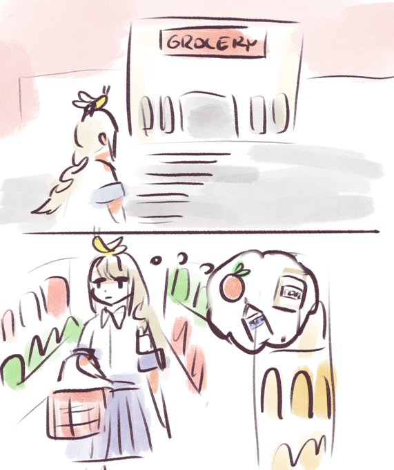 Cricket goes grocery shopping 
