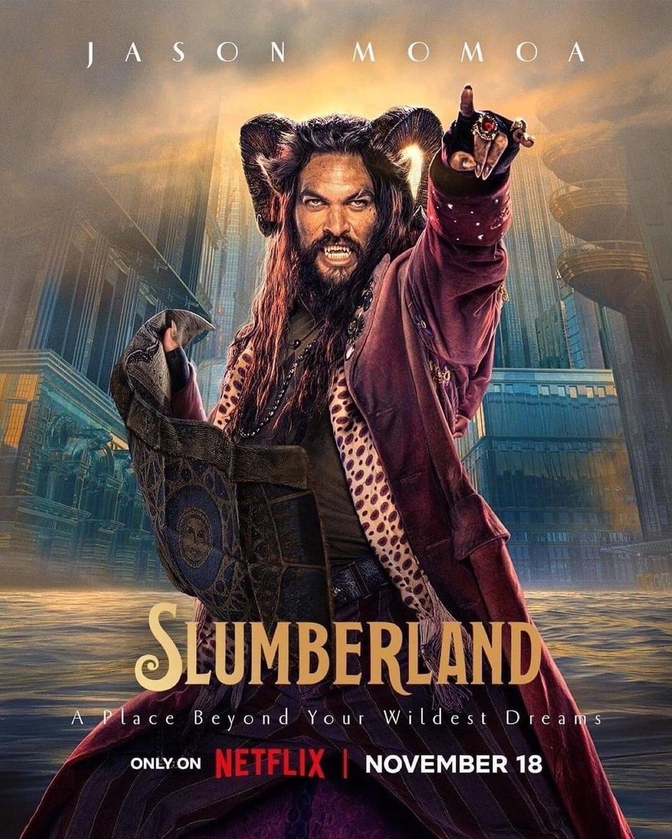 I attended the Detroit screening of #Slumberland tonight, and Jason Momoa was beyond my wildest dreams. This mystical adventure comes to <a href="/netflix/">Netflix</a> November 18th.