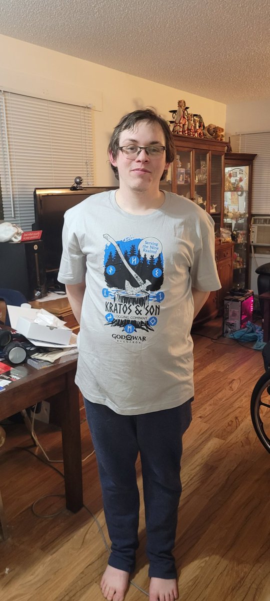 CorgiProductio1's tweet photo. Part of my anniversary gift from my lovely wife LadyLuck as we sit down to record Ragnarok. Happy 4 year anniversary https://t.co/uMK7fdGjvW