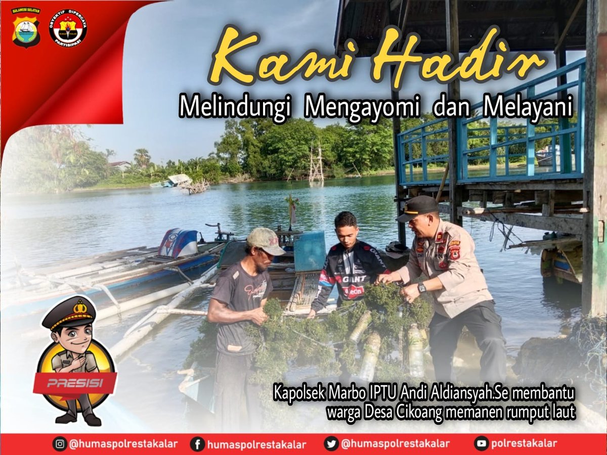YusharT's tweet photo. Kami hadir melindungi, Mengayomi dan Melayani masyarakat
#KamiHadirUntukMasyarakat https://t.co/8kjInoCuZw