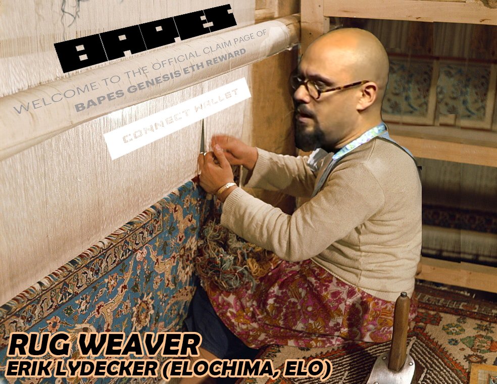 So it's become painfully clear that <a href="/bapesclan/">BAPESCLAN</a> is a RUG str8 up Magic carpet but if i had seen <a href="/elochima/">Elochima</a> at work in Dubai i would of Knew what kinda skills ya Had you lil rug weaving Bitch you #bapesclan #elochima #rugpull #brianjesposito