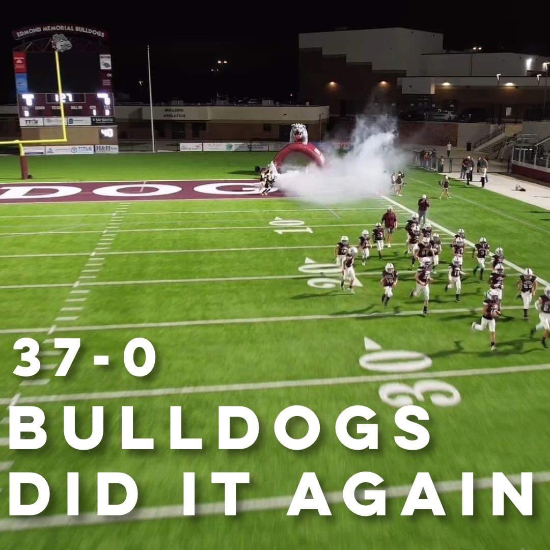 EYFA (@eyfa_1) on Twitter photo 🏈📣🏈📣Championship BOUND!
♥️🐾6th Grade Edmond Bulldogs defended their #palace AGAIN🐾♥️
37-0
🐾🐾SHUTOUT IN SEMIFINALS🐾🐾
All of EDMOND is cheering for you BOYS! Let’s GO! <a href="/emhsbulldogs/">EMHS Football</a> 🏈📣🏈📣Championship BOUND!
♥️🐾6th Grade Edmond Bulldogs defended their #palace AGAIN🐾♥️
37-0
🐾🐾SHUTOUT IN SEMIFINALS🐾🐾
All of EDMOND is cheering for you BOYS! Let’s GO! <a href="/emhsbulldogs/">EMHS Football</a>