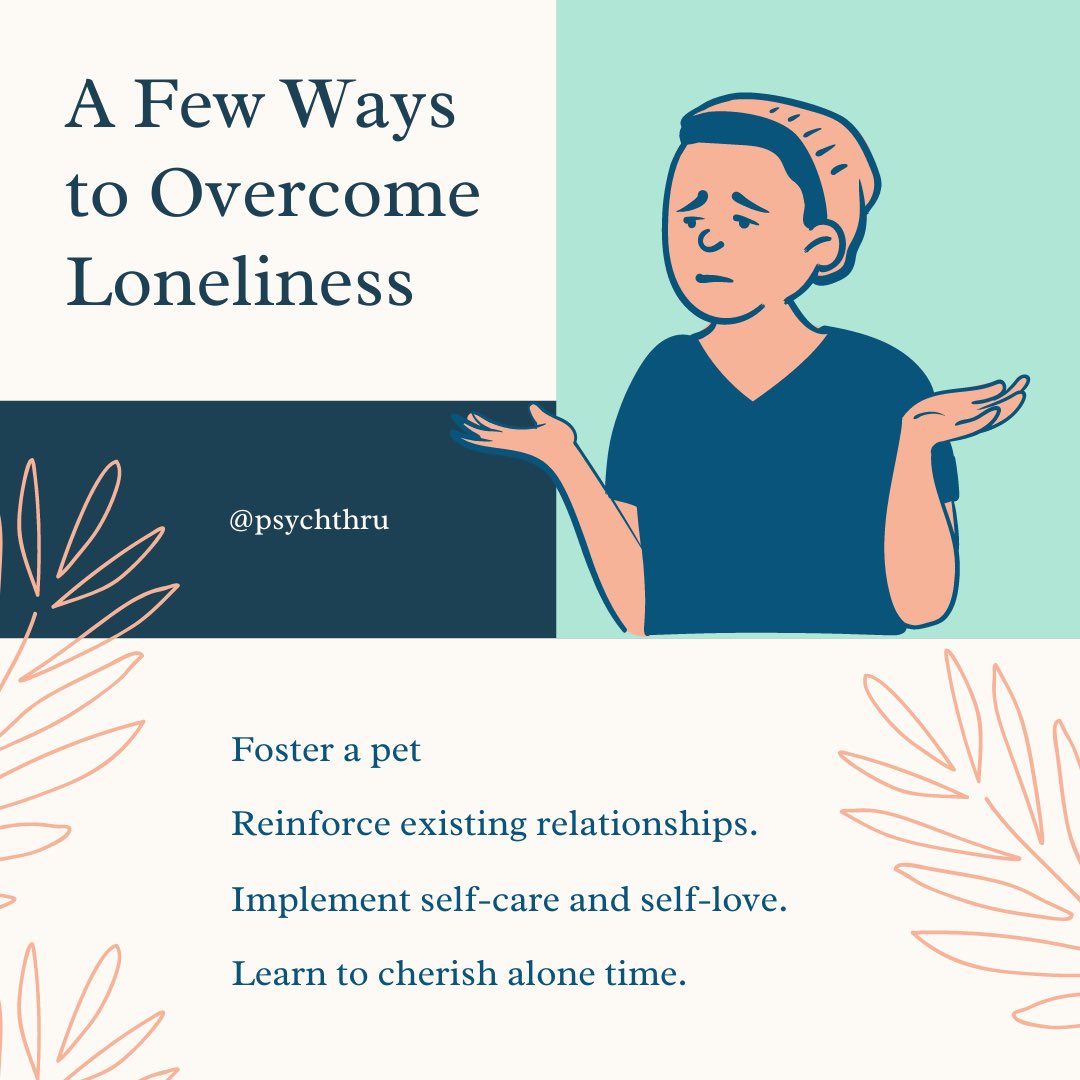 The winter season can make you feel very lonely because of the short days and long nights. Here’s some ways you can overcome the feelings of loneliness! 
#seasonalaffectivedisorder #lonely #psychology #overcomingloneliness #mentalwellness
