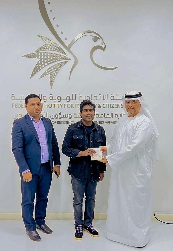 onlynikil's tweet photo. Little Maestro @thisisysr has been granted Golden Visa by the Government of United Arab Emirates

#YSRGetsGoldenVisa

#ZafroonNizar @vinothgopal2 https://t.co/fI0J5OWvW7