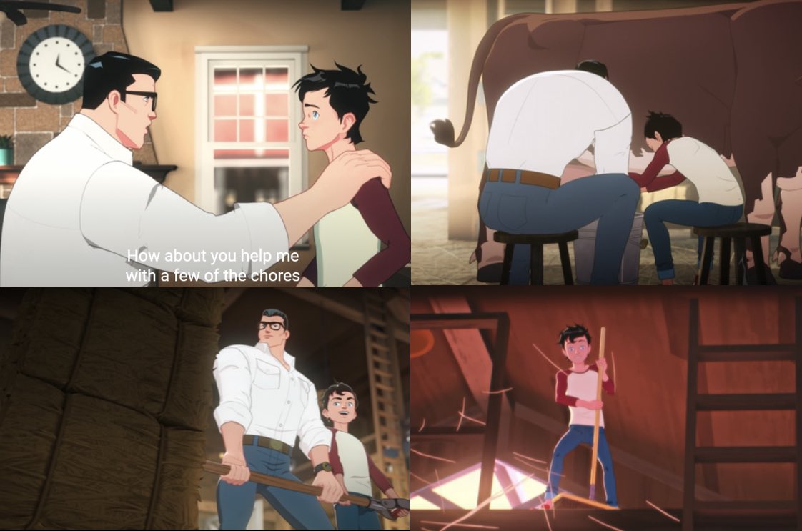 redeemedrobin's tweet photo. Sorry for those who were pining to watch Jon age-up unnecessary. We made bold editorial decision that chores, homework &amp; play Fortnite in #BattleOfTheSuperSons is better use of his &amp; your time &amp; energy. But if you're a fan of YA heroes, Jon isn't one of them :)
-Not @brianmbendis https://t.co/KMwXsYiUHa