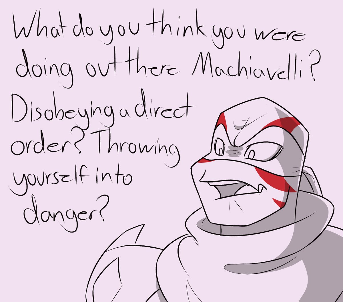 countlessgifts's tweet photo. 1/3 Doomed time-line Machi almost gets himself killed on a mission #rottmnt #RiseoftheTMNT #rottmntoc #rottmntnewgen https://t.co/ld2AO0jP3x