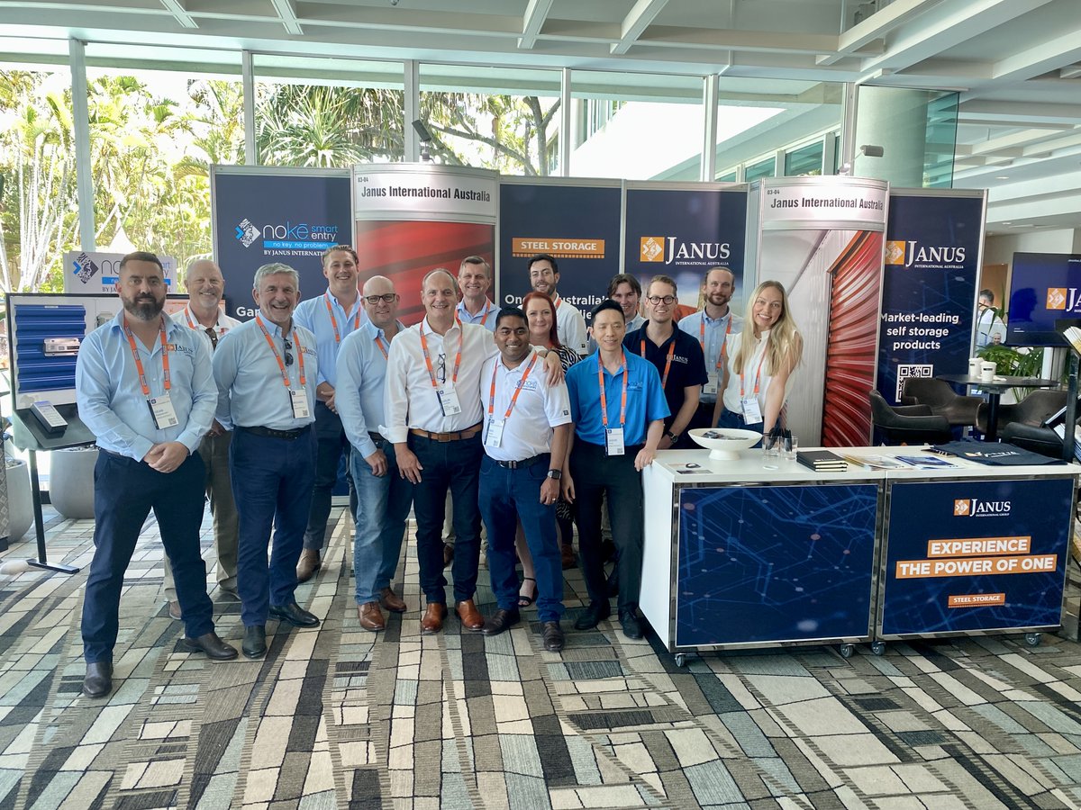 Marketing_SSAA's tweet photo. #SSAAGC22 welcomes and thanks our Gold sponsors @StorageSteel  – part of @JanusIntl – to Convention! You can find them (and there are a lot of them!) in the main foyer of Trade Show Between The Flags. 

Find out more: https://t.co/CYEHVLgAmD 

#SteelStorage #JanusInternational https://t.co/yh4TZBe3mV