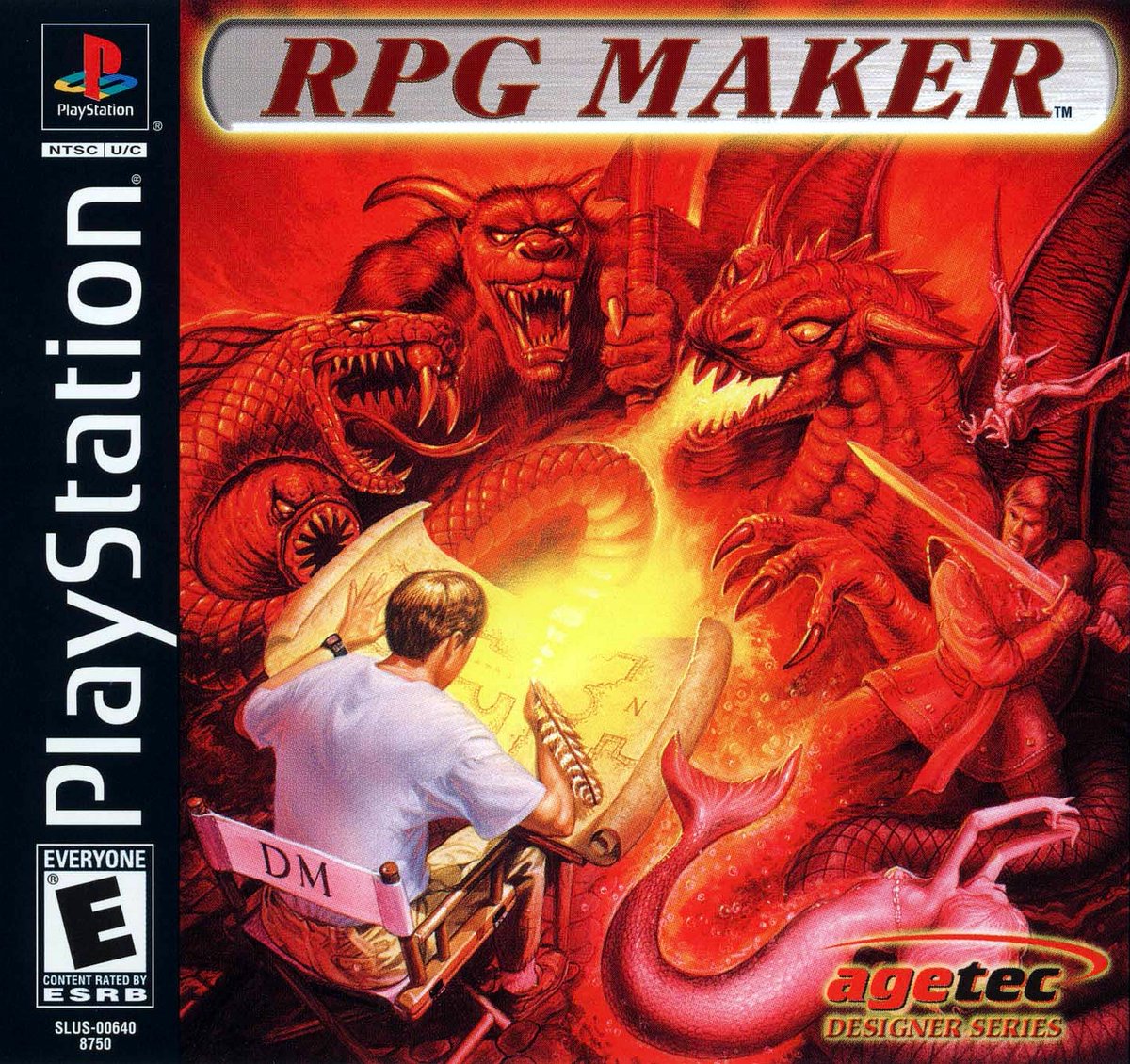 RT @CoolBoxArt: RPG Maker / PlayStation / Agetec / 2000 https://t.co/4LQoFaJo7g