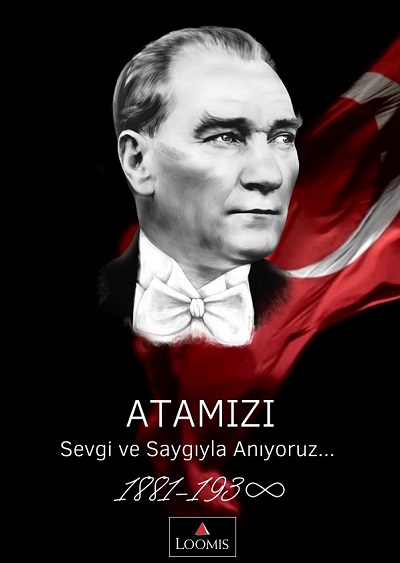 loomis_tr's tweet photo. Büyük komutan, büyük devlet adamı, Türkiye Cumhuriyeti’nin kurucusu ve Milli mücadelenin kahramanı Mustafa Kemal Atatürk’ü aramızdan ayrılışının 84. yılında saygı, minnet ve rahmetle anıyoruz.
#Sensiz84YılOEzlemle #10Kasim https://t.co/IBZtMjMduL