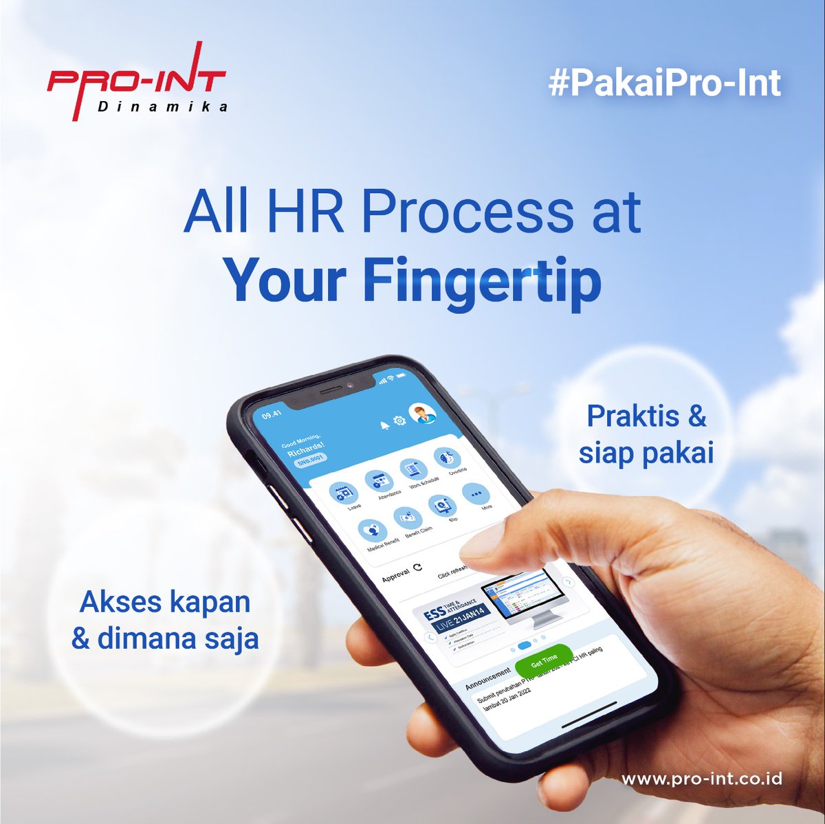 Reveenn's tweet photo. #Proint #Prointdinamika #HRIS #HCCloud #hrdevelopment #ERP #Payroll #SistemHR #HR #HRD #humanresources #humanresourcesmanager #PakaiProInt #Absenonline #systemhr https://t.co/yEV7MOhabJ
