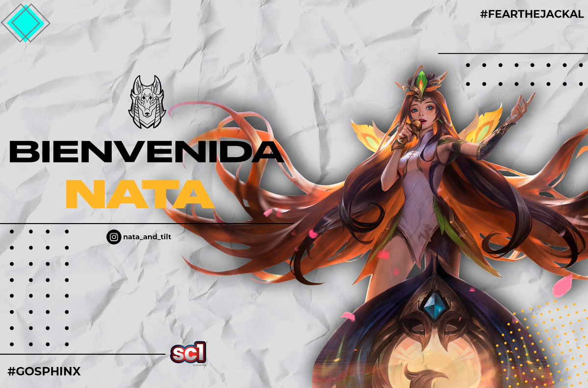 💛| S P H I N X

De tierras colombianas, llega al carril central uno de los pilares para Sphinx, roaming y daño harán la diferencia de la partida ¡Bienvenida Nata!

#GoSphinx #GoNata #GoASP #ASPWin