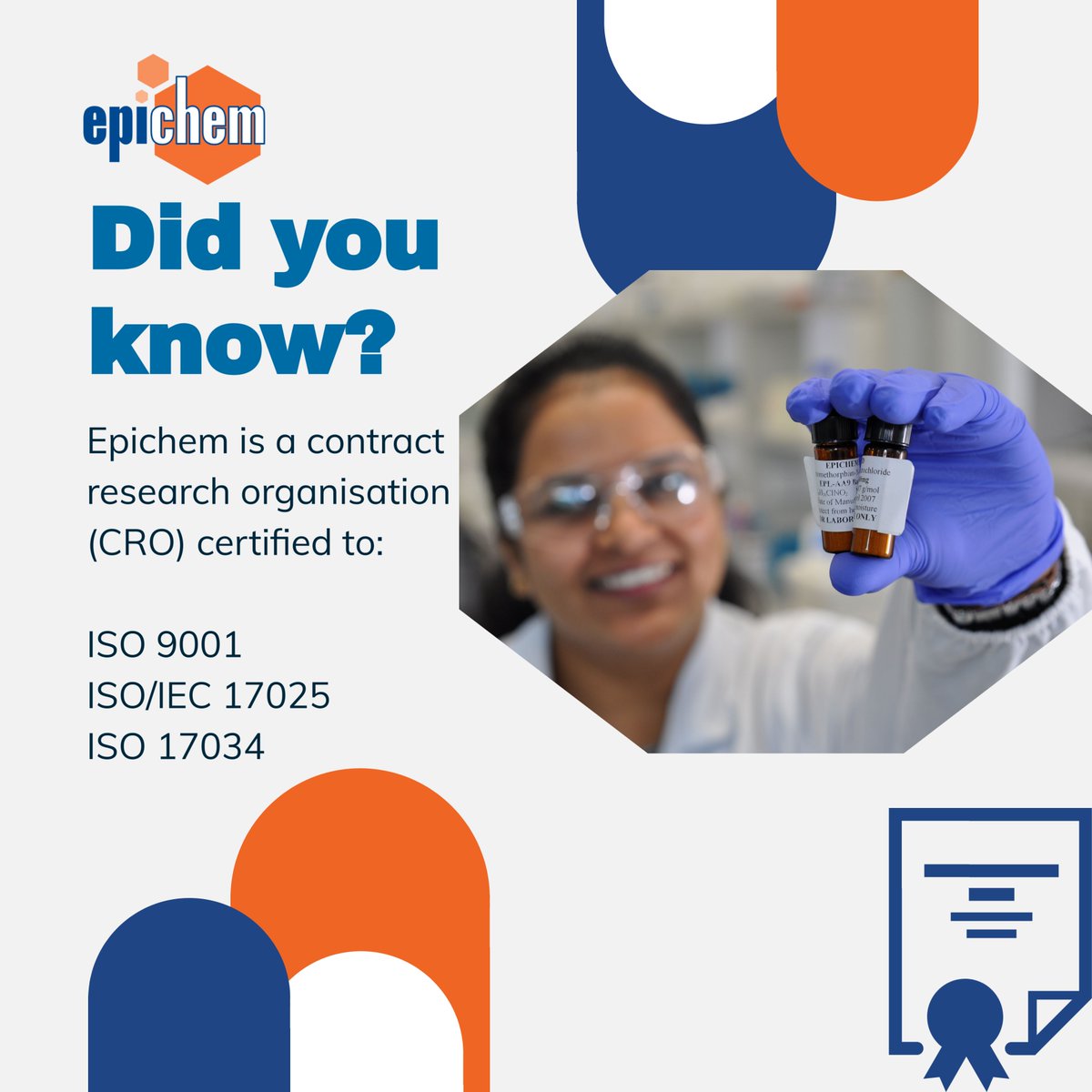 epichem's tweet photo. Have you always wondered why being accredited is a top priority for Epichem? 
https://t.co/oYFU2m7LXf https://t.co/CffnaIy18J