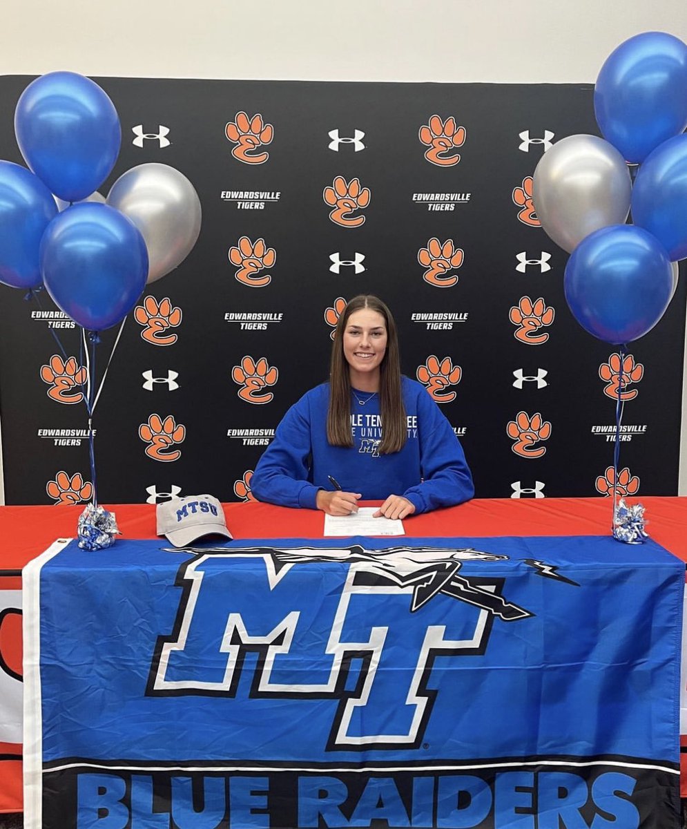 Nicole Johnson signs with Middle Tennessee State University! New journey with many accomplishments to come.