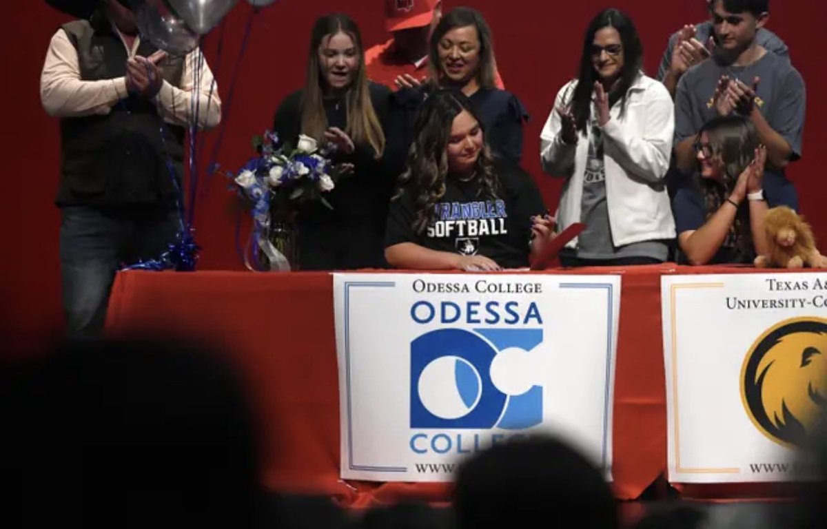Today was a big step towards my future!!💙🥎💙 <a href="/WranglerSB/">Odessa College Softball</a>