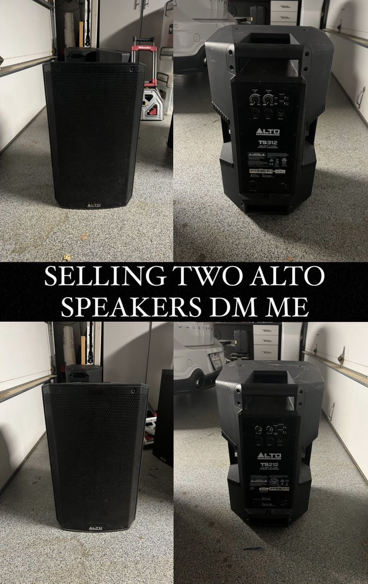 philsaps's tweet image. Selling a couple speakers 
DM me if interested