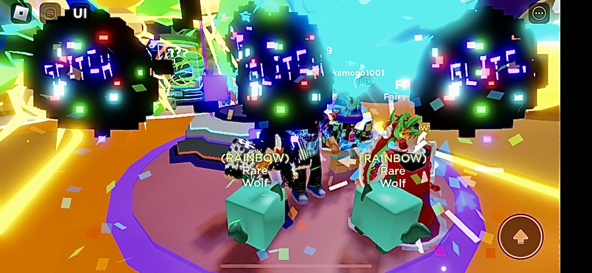 missyabc1's tweet photo. The pets in space world are just amazing✨Here’s the space of rings divine, and look at those glitch eggs from new update 🤩. Beautiful and great job @ClickerSim1 ! Excited to hatch glitch event! #clickersimulator #robloxgames https://t.co/JaTX1M3Q5l