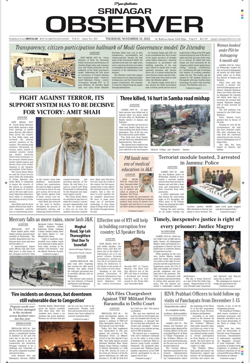 Kashmir Today tweet media