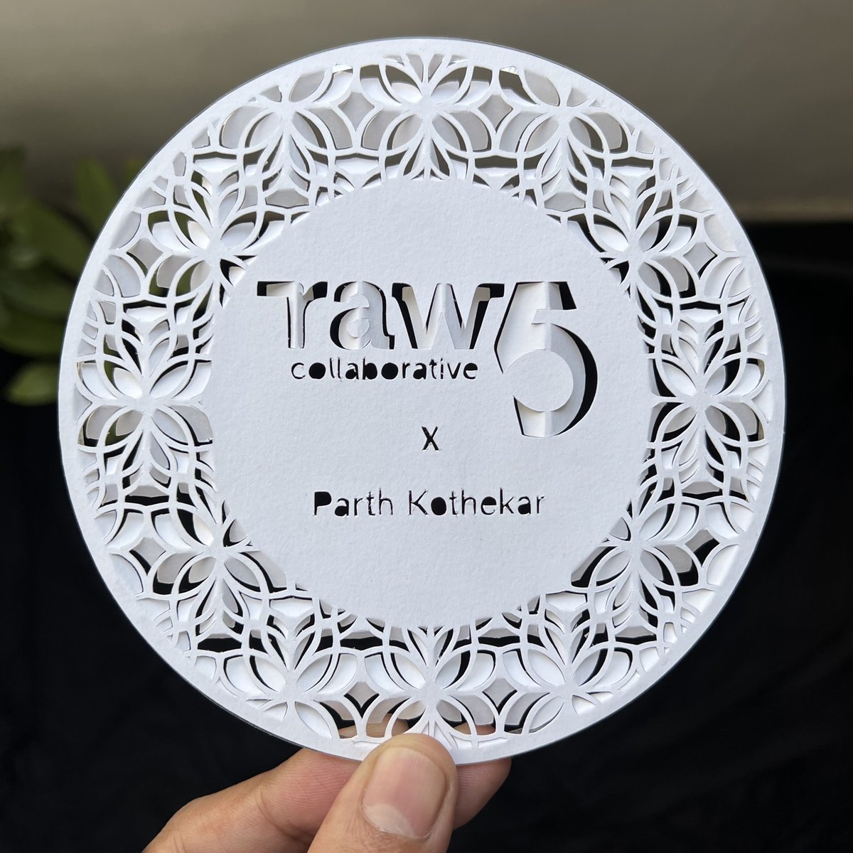 parthkothekar's tweet photo. Hello everyone :)
I will be exhibiting my work on #rawcollaborative in Baroda, India ~ 1st - 4th Dec 2022
It would be an honor if you could come and witness it live.
#papercut #india #papercutting #paper #exhibit #papercut #design #papercuts #exhibition #craft #parthkothekar #art https://t.co/ZlawzmMrlt