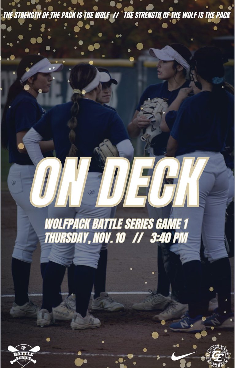 Game 1️⃣ of the Wolfpack Battle Series coming 🔜

👥 Fans get in FREE all Fall