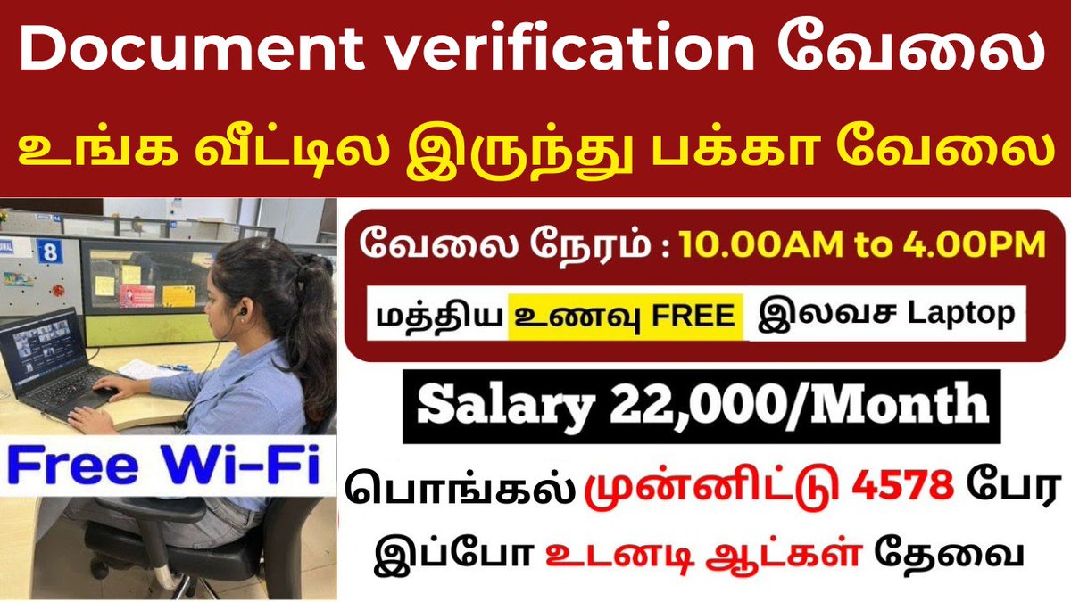 Saivikramacadem's tweet photo. Best Document Verification Jobs 2022
Click Here to Apply=>https://t.co/1JXRZc4aZ4
#competition
#influencer
#influencermarketing
#fridayfeeling
#MondayMotivation
#tbt
#traveltuesday
#vegan
#fitness
#JobSearch #jobsfromhome #workfromhome #workfromhomejobs #job https://t.co/U00DFDFFr6